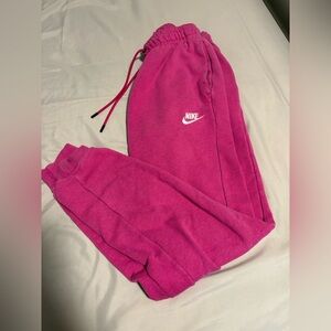 Nike Women’s Pink Sweat Pants